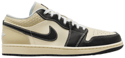 Jordan 1 Low SE Coconut Milk Black Muslin
