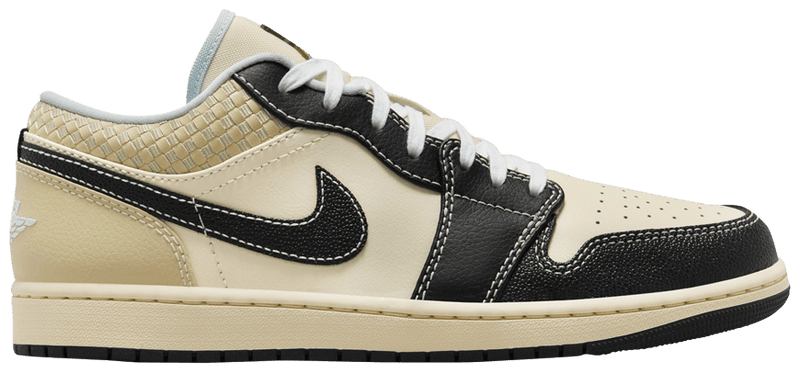 Jordan 1 Low SE Coconut Milk Black Muslin