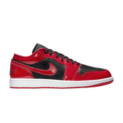 Air Jordan 1 Low Patent Varsity Red Black
