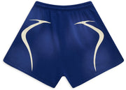 Hellstar Warm Up Shorts Blue