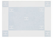 Hermes Avalon Bath Towel Bleu Glacier