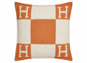 Hermes Avalon Pillow Small Model Ecru/Potiron