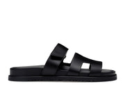 Hermes Chypre Sandal Noir Calfskin Leather (Women's)