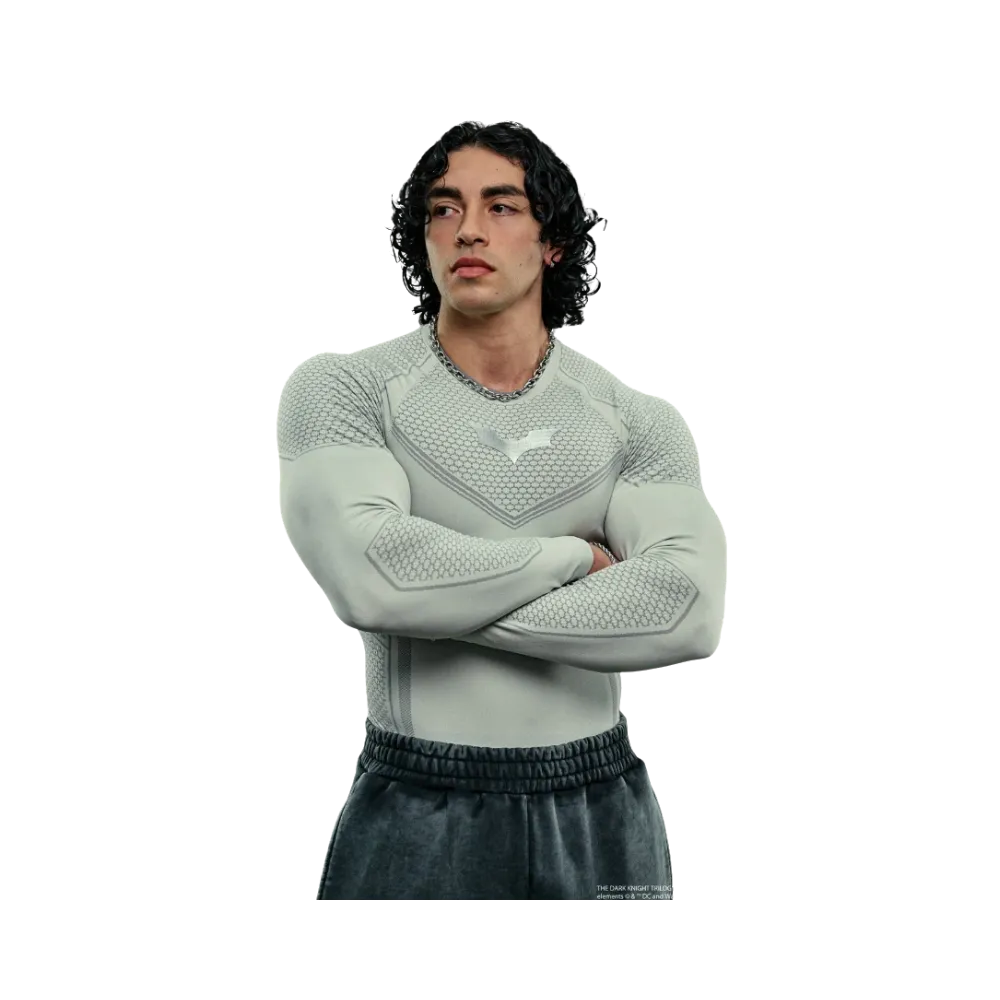 YoungLA Batman Compression Longsleeves 'Off White'
