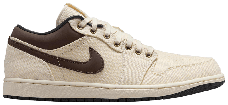 Air Jordan 1 Low Premium Ivory Baroque Brown
