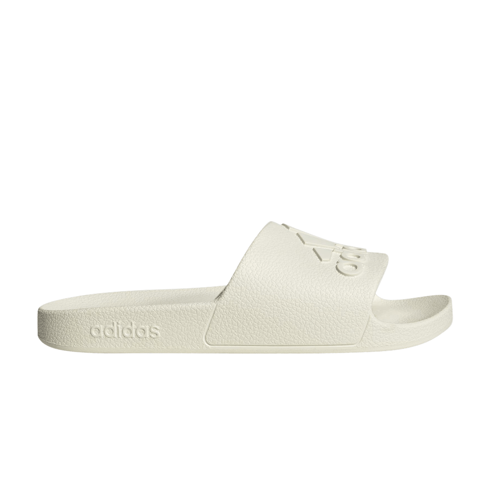 Adidas Adilette Aqua Slides Off White