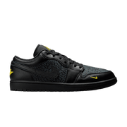 Jordan 1 Low Black Elephant Print