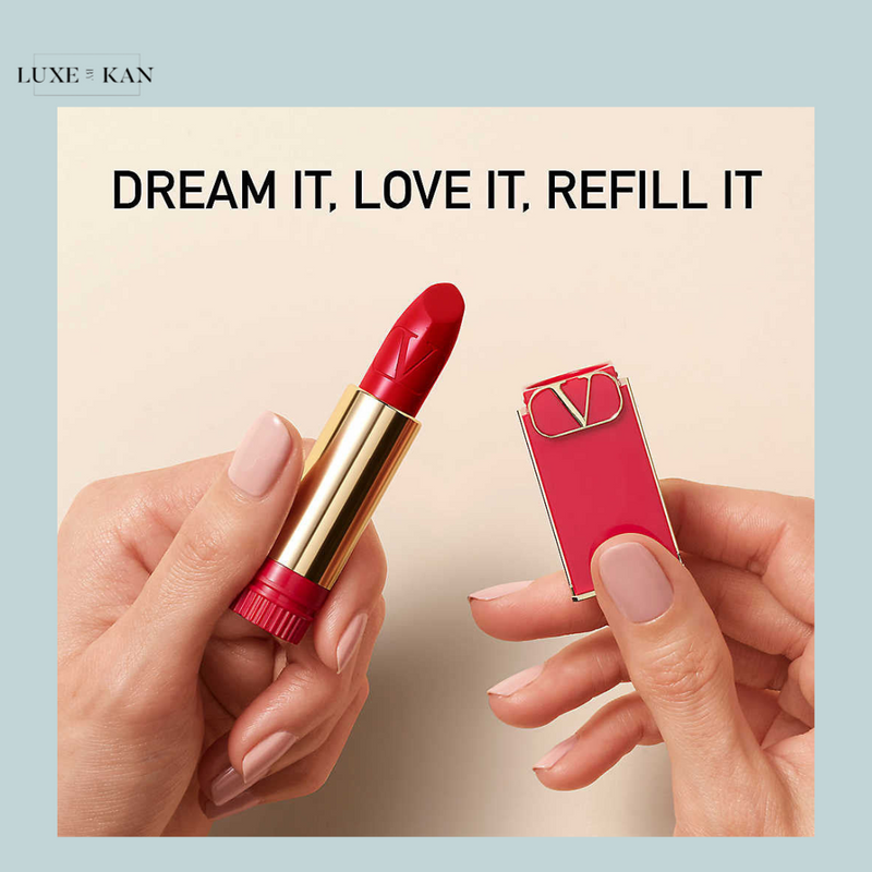 VALENTINO BEAUTY Rosso Valentino Matte refillable lipstick 3.4g