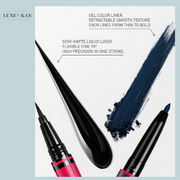 VALENTINO BEAUTY Twin Liner double-ended eyeliner Black and Rosso 0.5ml
