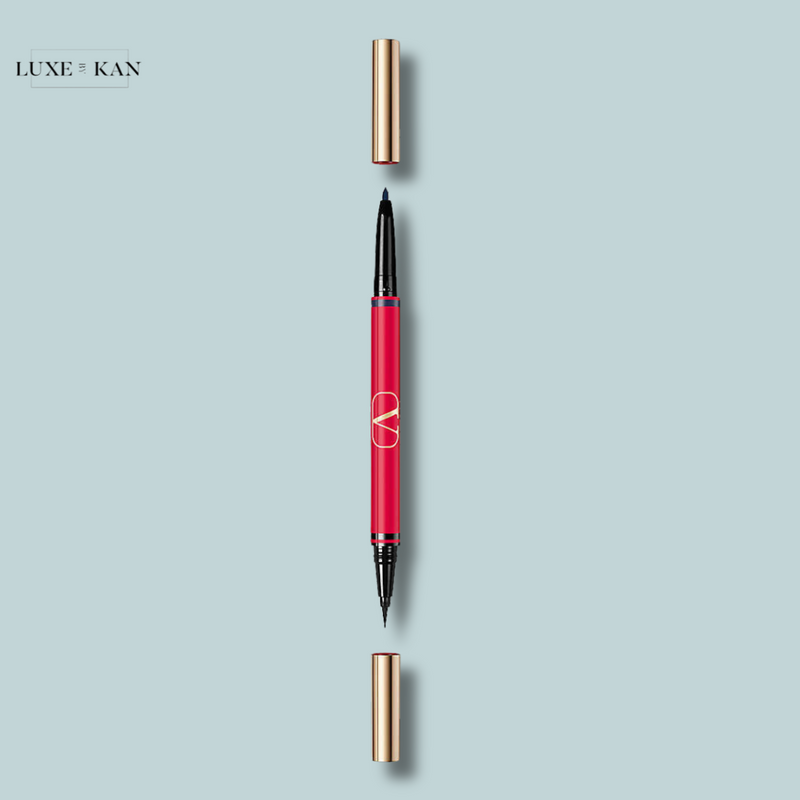 Valentino Beauty Twin Liner Double-Ended Eyeliner Black and Rosso 0.5ml