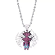 SPIDERMAN ICED OUT PENDANT