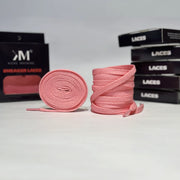 Flat Sneaker Laces- Dark Pink Jordan laces AJ1 Laces Kicks Machine