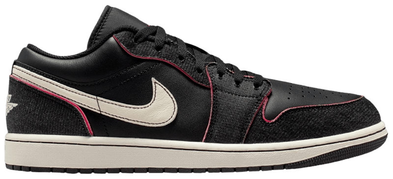 Air Jordan 1 Low SE Black Denim