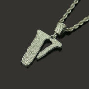 VLONE ICED OUT PENDANT
