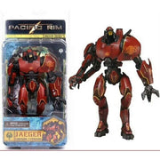 JAEGER Pacific Rim Crimson Typhoon Jaeger Action Figure – 7" Red Robot Model Collectible Toy, Durable PVC for Kids & Fans