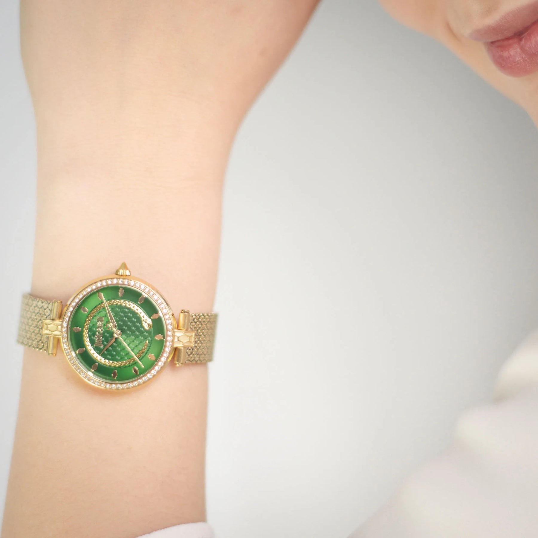 Obsessive Snake Gold Green