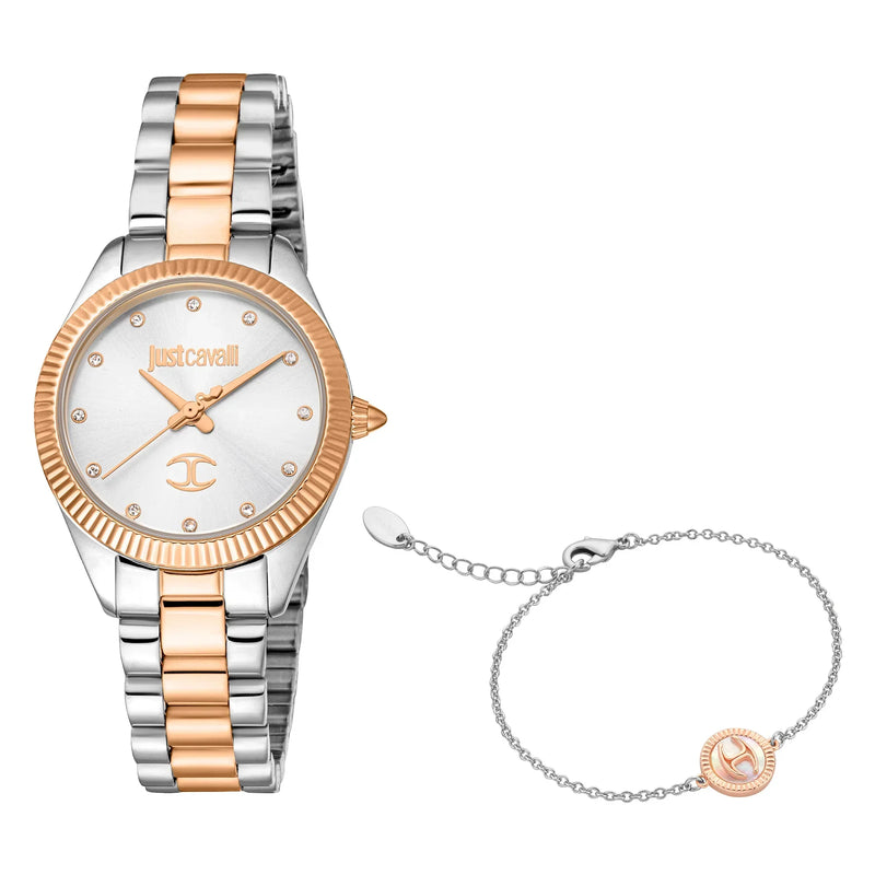 Pacentro Two Tones RG Silver