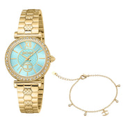 Varenna Yellow Gold Turquoise