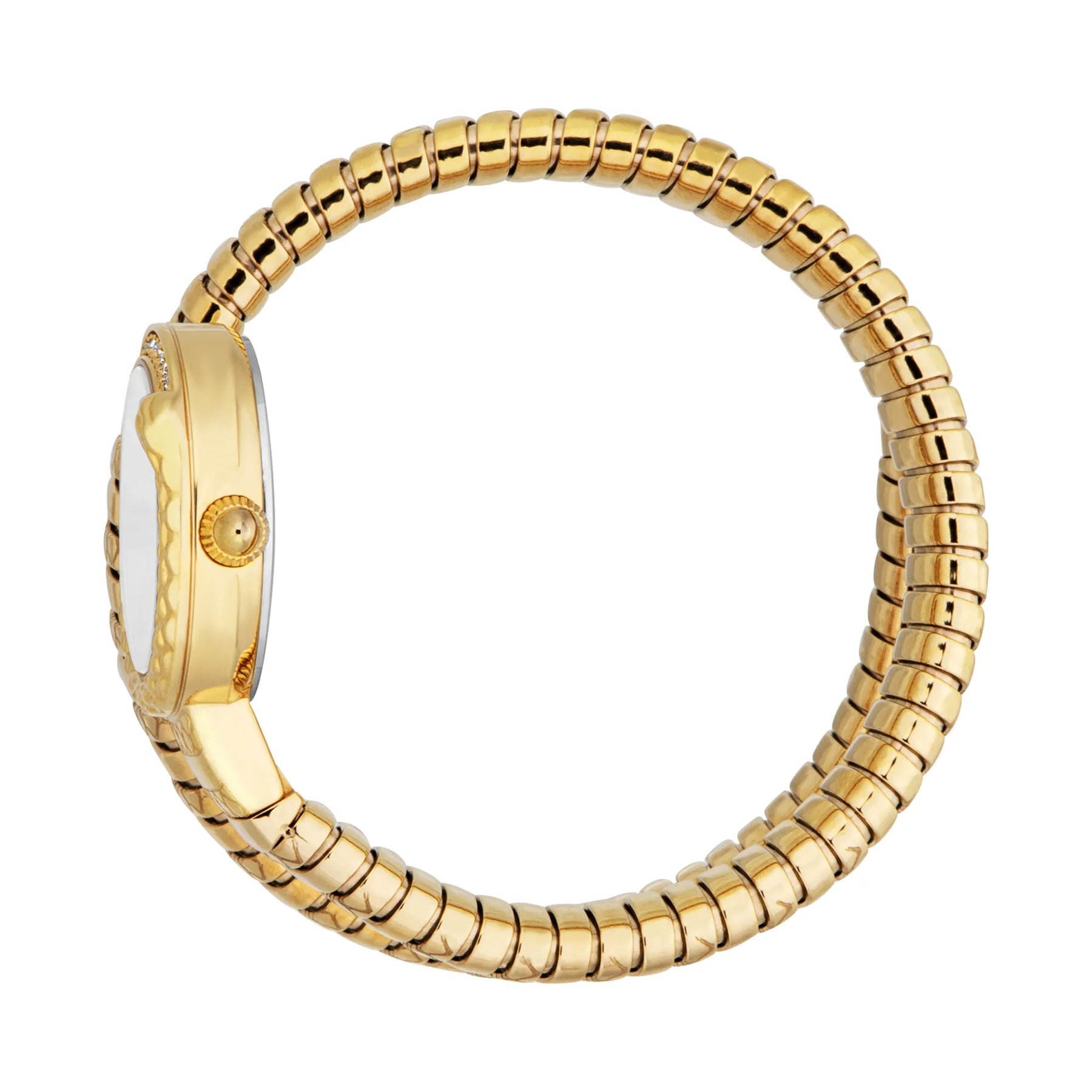 Cerchio Snake Yellow Gold Silver Grey