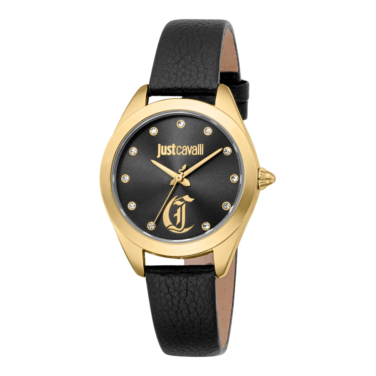 Luna Leather Black YG Black