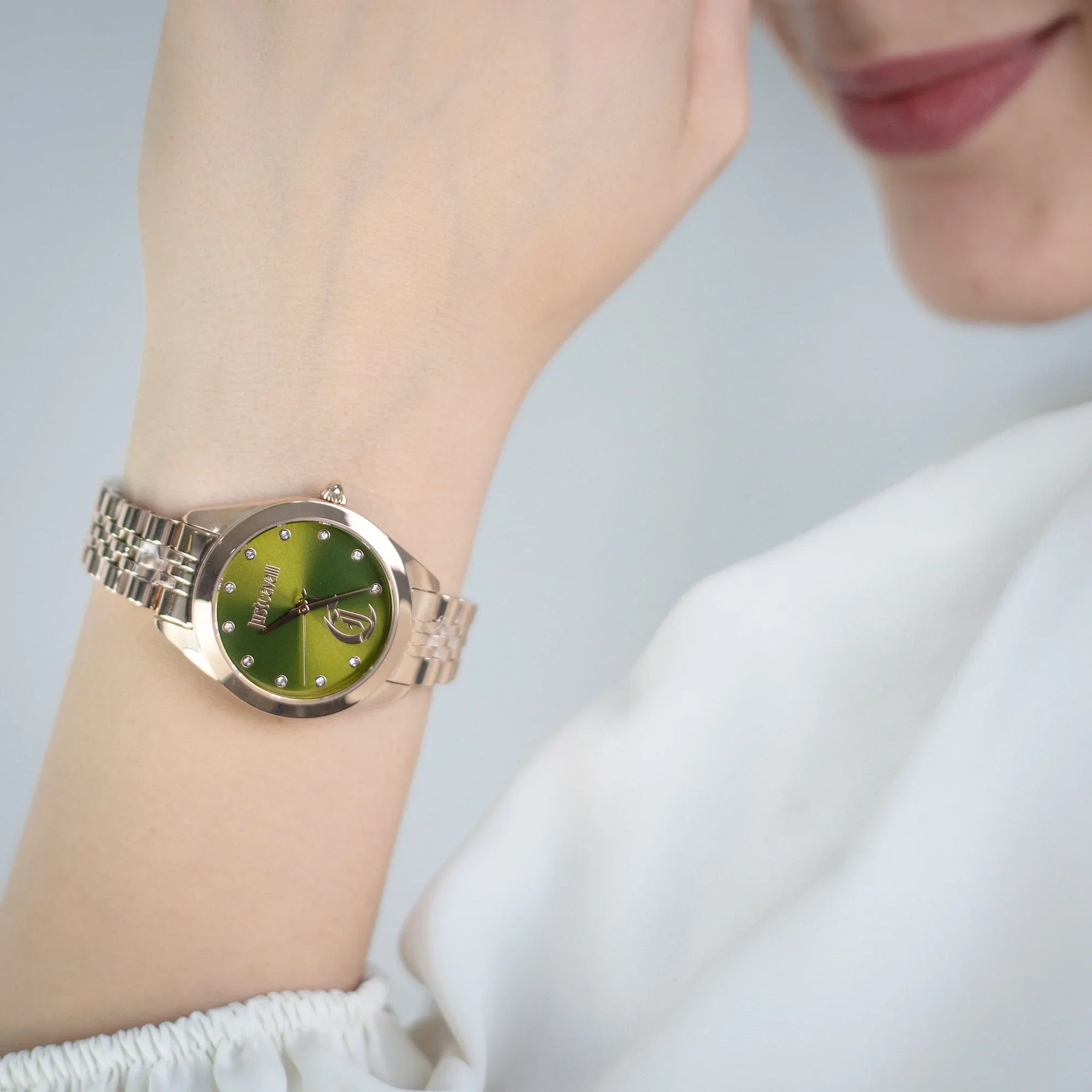 Luna Rose Gold Green