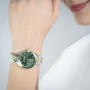 Luna Two Tones YG Green