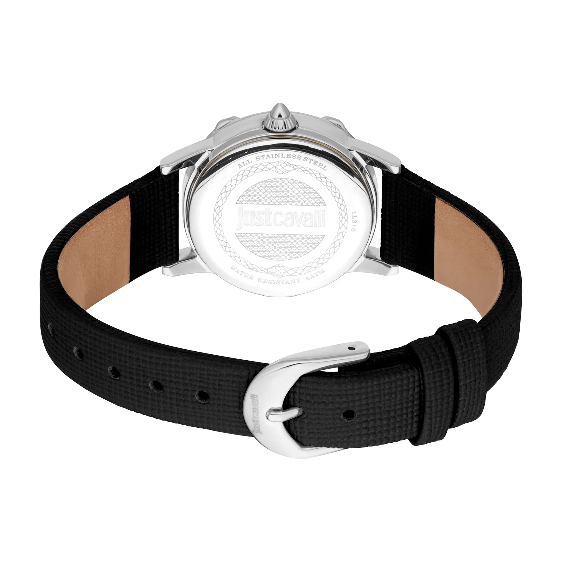 Fiorenza Snake Leather Black Silver Blue