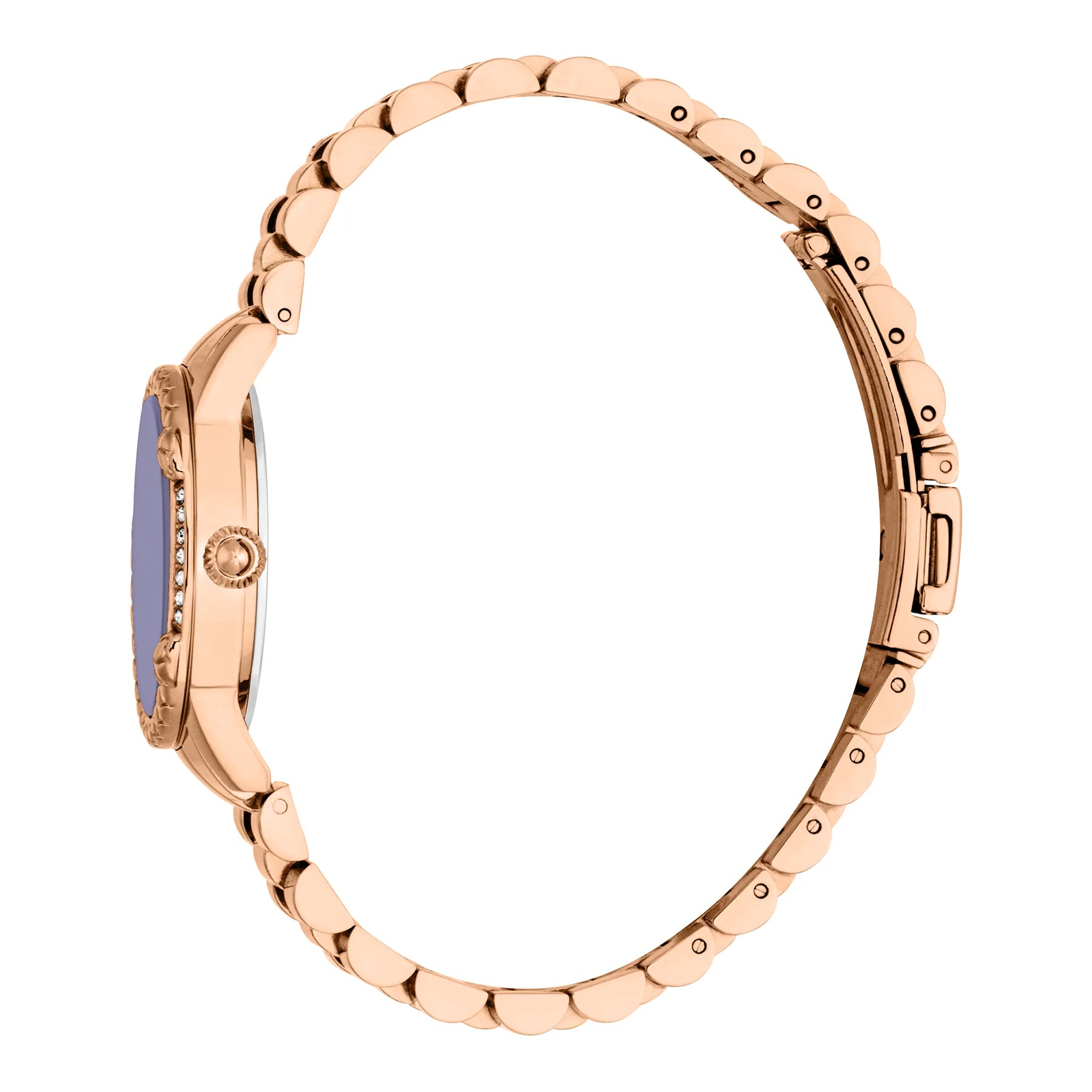 Fiorenza Snake Rose Gold Violet