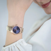 Fiorenza Snake Rose Gold Violet