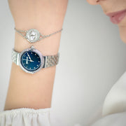 Brave Snake Silver Blue