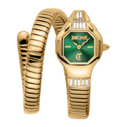 Brillante Snake Yellow Gold Green