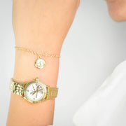 Mini Raffinata Yellow Gold Silver