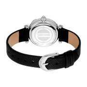 Mistero Snake Leather Black Silver