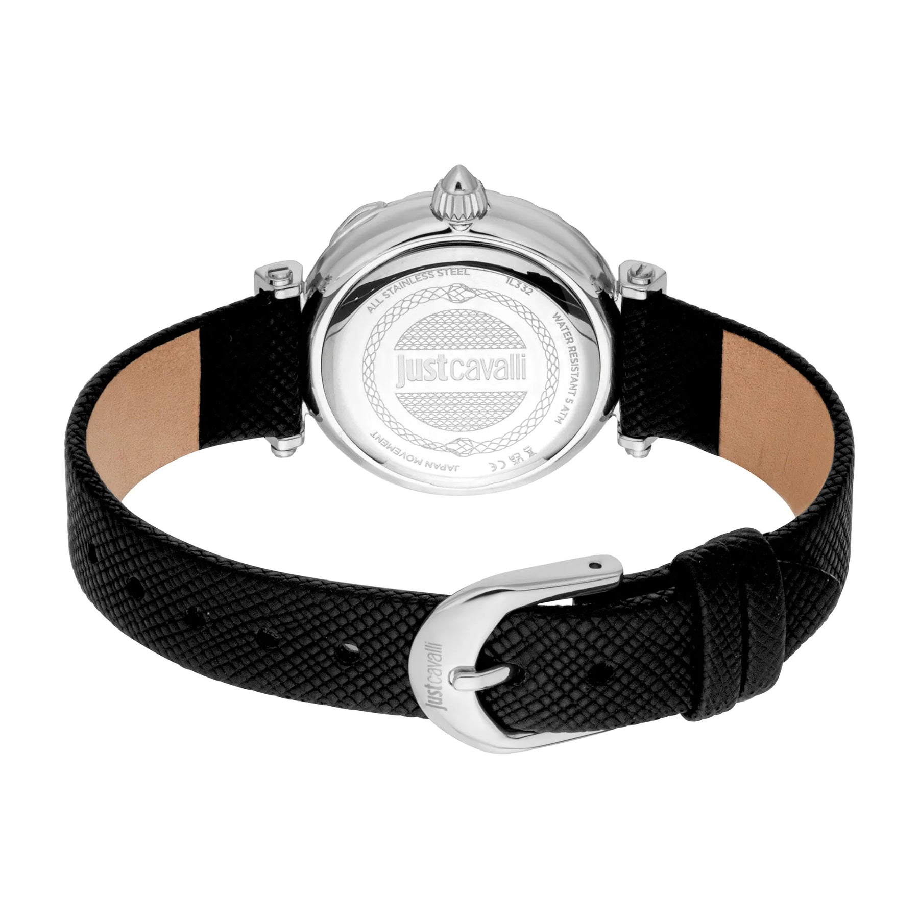 Mistero Snake Leather Black Silver