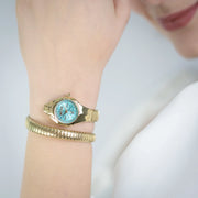 Fiore Yellow Gold Turquoise