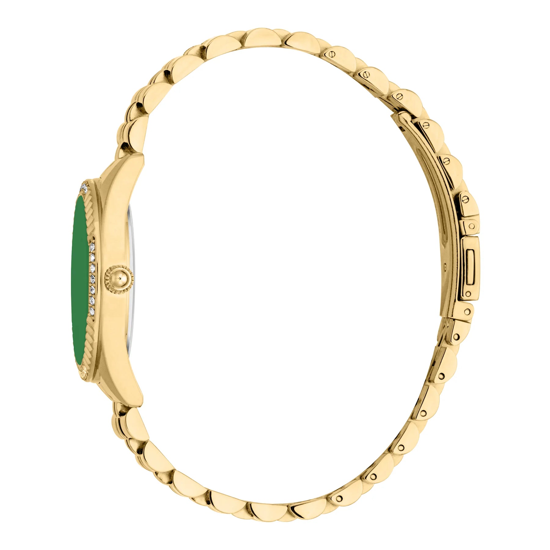 Vittoria Glam Yellow Gold Green