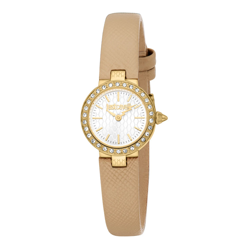 Serenita Mini Leather Beige YG Silver