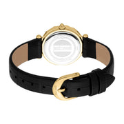 Stella Snake Leather Black YG Silver