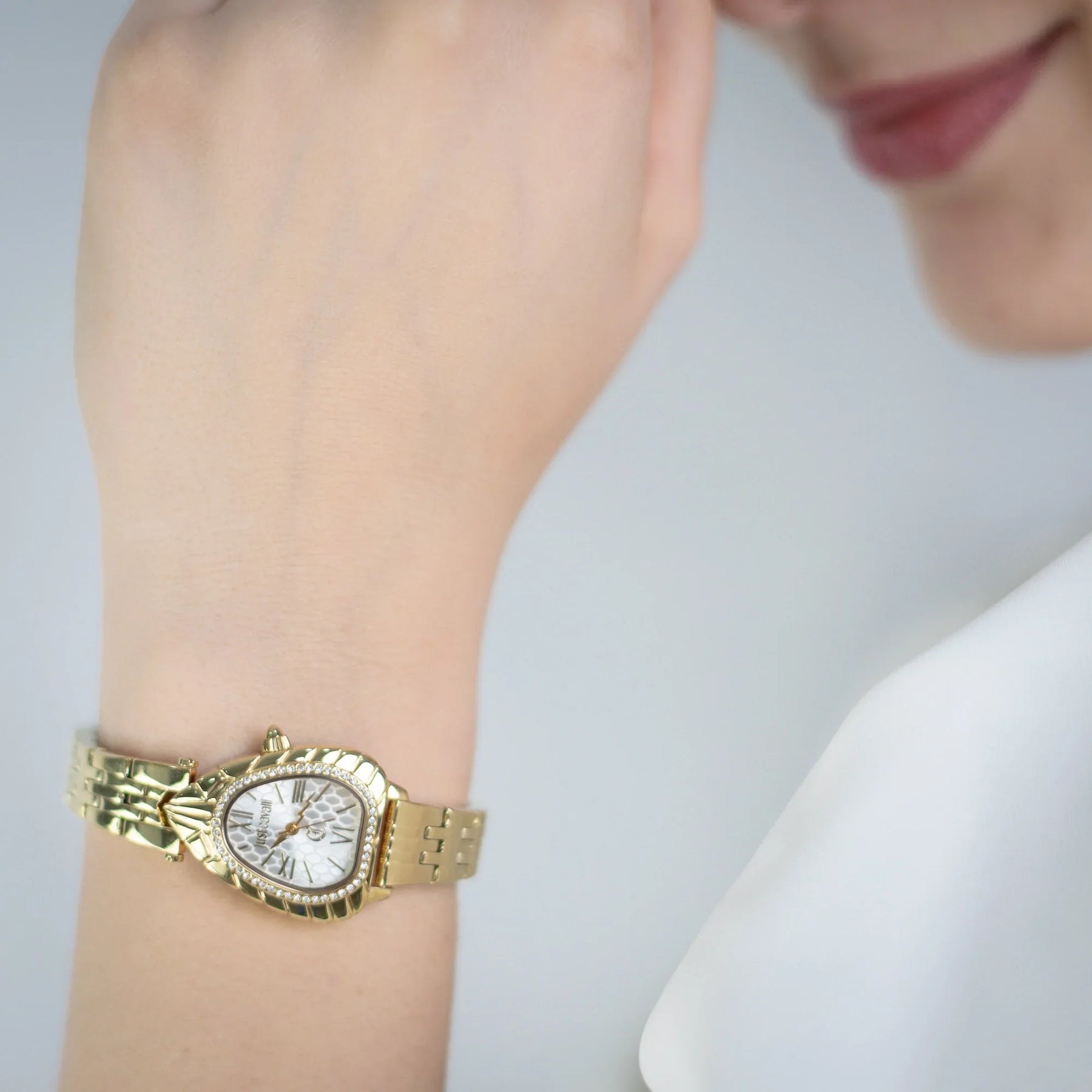 Perla Yellow Gold Silver