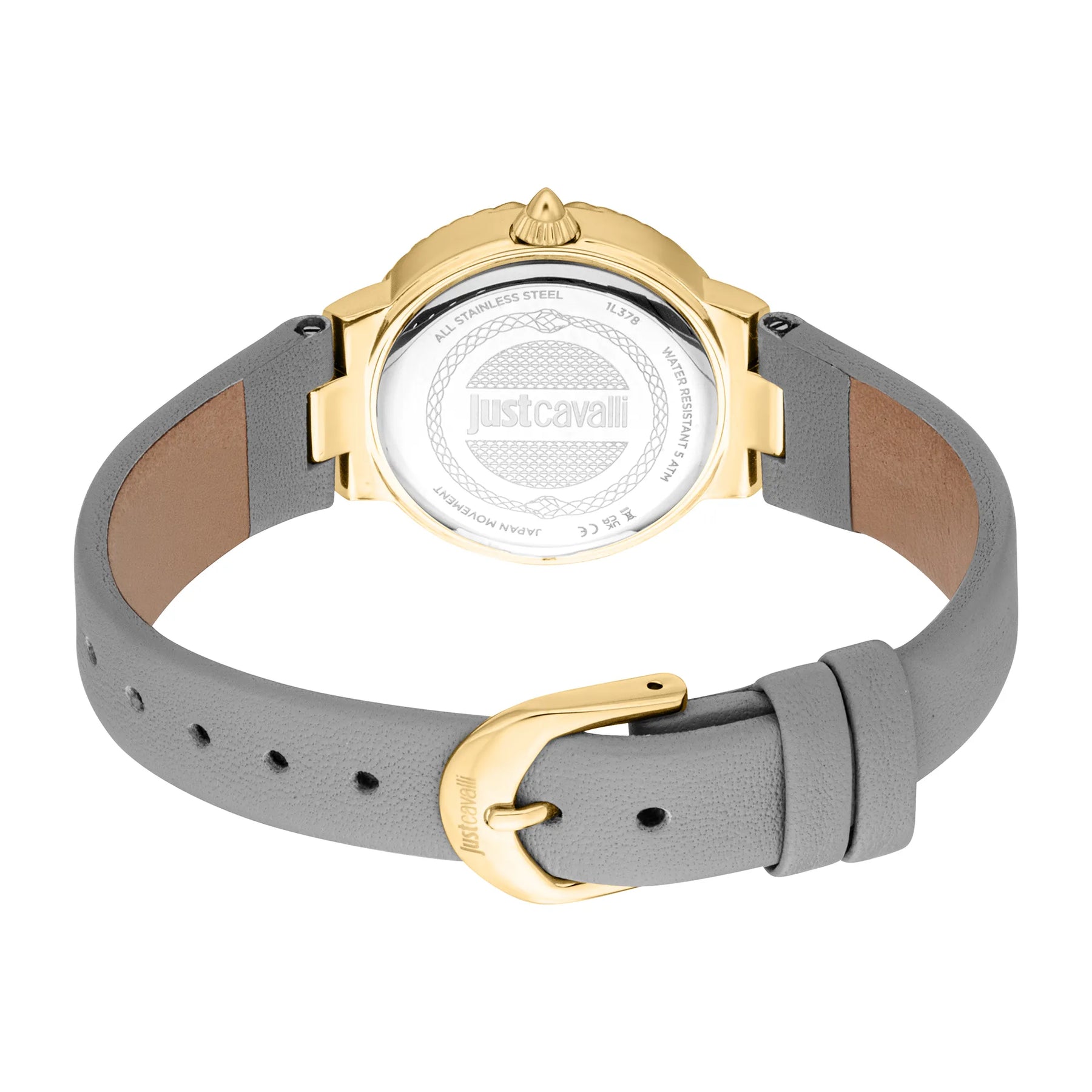 Primavera Snake Leather Light Grey Silver