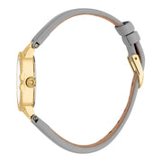 Primavera Snake Leather Light Grey Silver