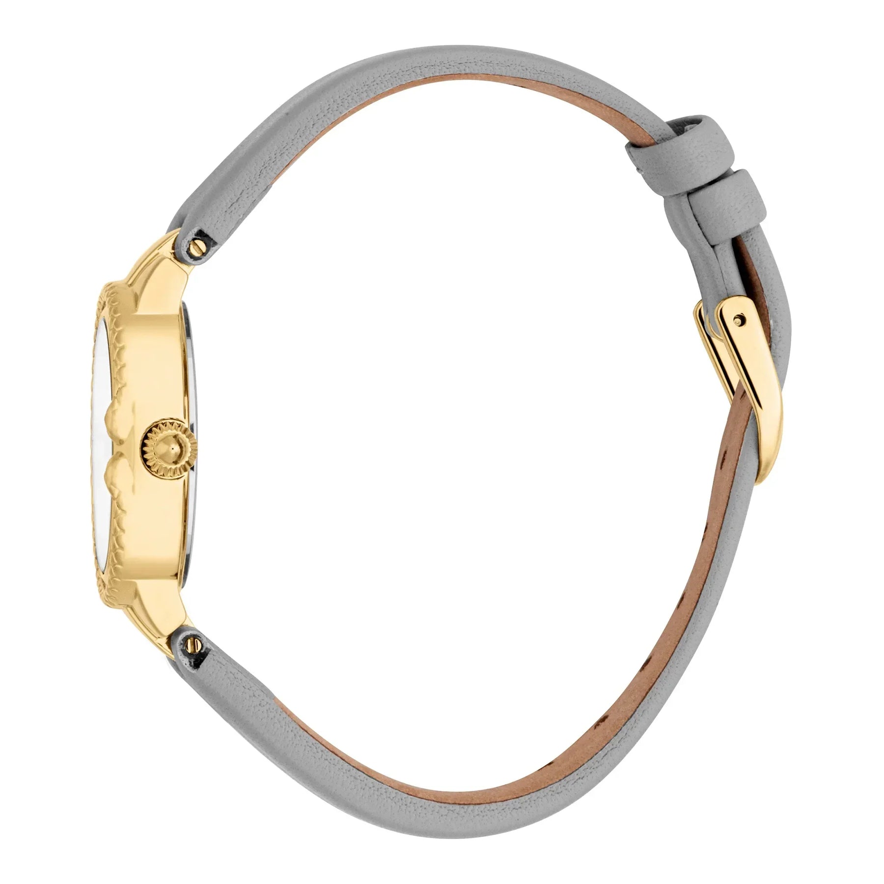 Primavera Snake Leather Light Grey Silver