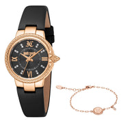 Primavera Snake Leather Black