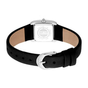 Sera Leather Black Silver