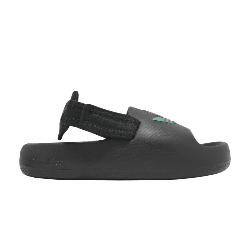 Adidas adiFOM Adilette Slide C Black Scarlet Green