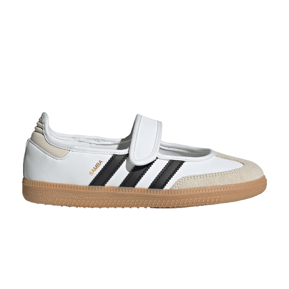 Adidas Samba Jane J White Alumina Gum