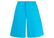Jacquemus Cotton Cargo Shorts Blue