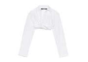 Jacquemus La Chemise Bahia Courte Shirt White