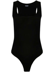 Jacquemus Le Body Gros Grain Bodysuit Black