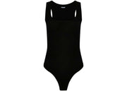 Jacquemus Le Body Gros Grain Bodysuit Black